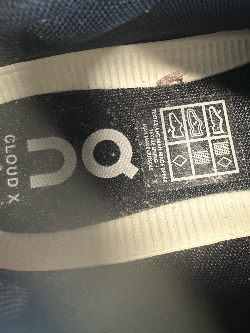 On Running White and Black Women's Cloud-Style Sneakers - Picture 4 of 7